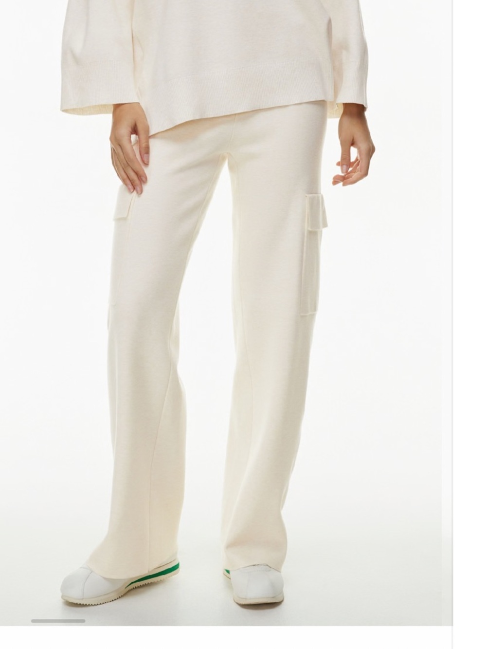 Aritzia The Group Babaton Atlantis Cargo Pant in Heather Birch Sz Small